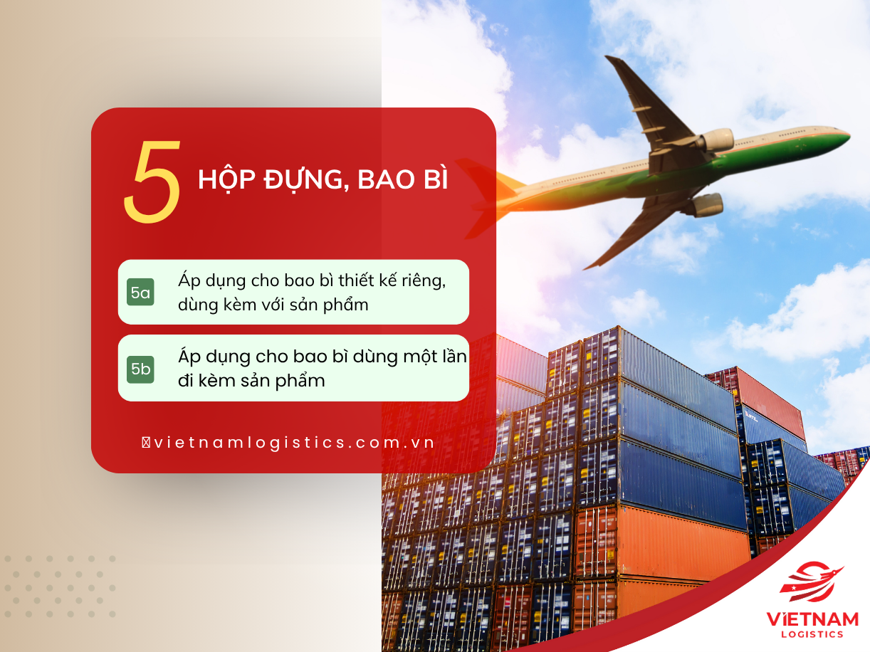Quy tắc 5: Hộp đựng, bao bì